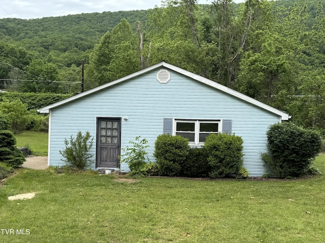 142 Sheryl Turner Rd, Big Stone Gap, VA 24219 - view of front of home featuring a forest view and a front yard