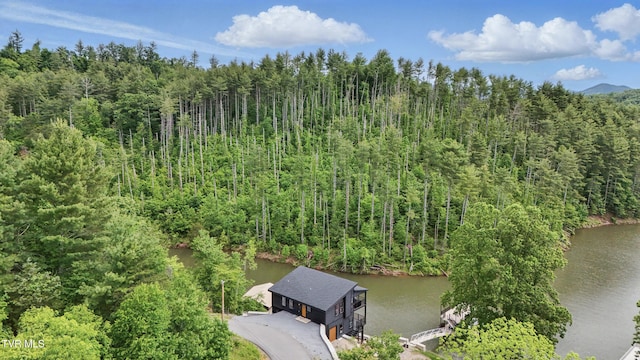 273 Campbell Rd, Butler, TN 37640 - aerial view of a nearby body of water and a heavily wooded area