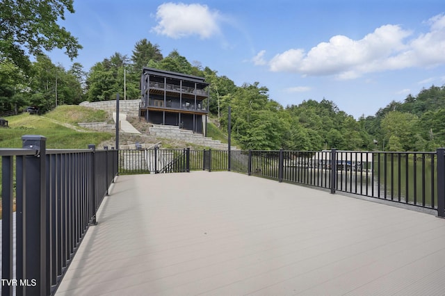 273 Campbell Rd, Butler, TN 37640 - view of deck