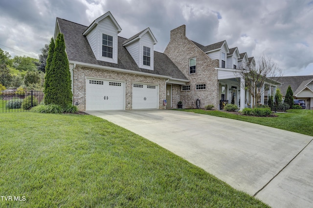 1 Celebration Ct, Johnson City, TN 37601 - view of front facade featuring concrete driveway, brick siding, and a shingled roof