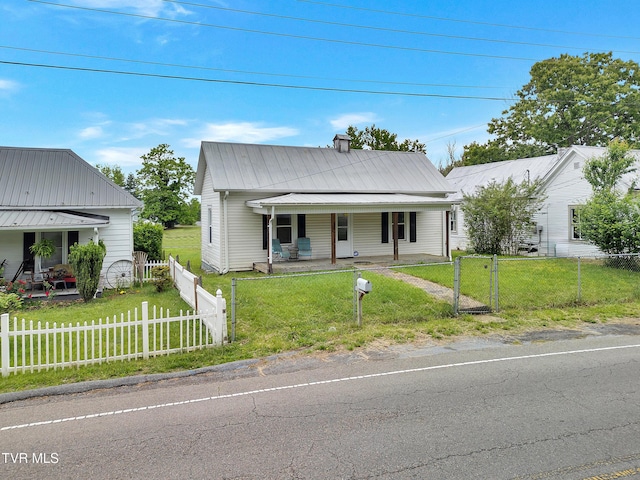 382 Texas Ave, Bristol, VA 24201 - view of front of home with a porch and metal roof