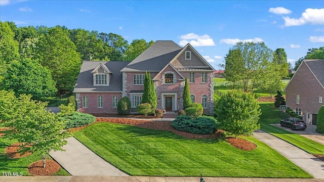 114 Highland Gate Dr, Johnson City, TN 37615 - view of front of home with a front lawn