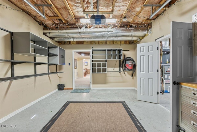 114 Highland Gate Dr, Johnson City, TN 37615 - unfinished basement with baseboards