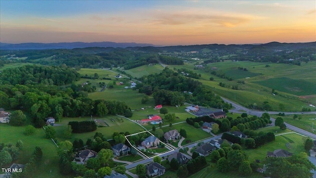 114 Highland Gate Dr, Johnson City, TN 37615 - view of aerial view at dusk