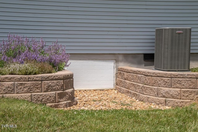 14227 Wellbridge Dr, Meadowview, VA 24361 - exterior view of central AC unit