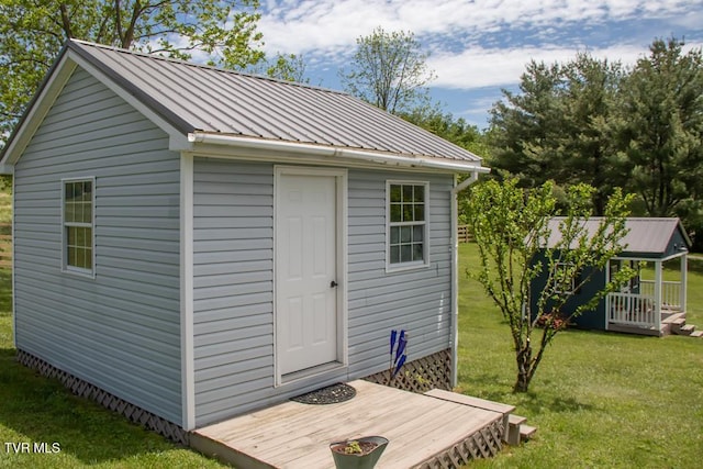 14227 Wellbridge Dr, Meadowview, VA 24361 - view of outdoor structure
