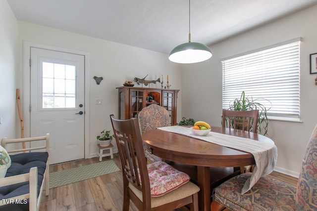 14227 Wellbridge Dr, Meadowview, VA 24361 - dining area with light wood finished floors