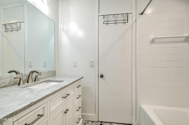 28 Kingsbridge St, Bristol, TN 37620 - bathroom featuring vanity and shower / washtub combination
