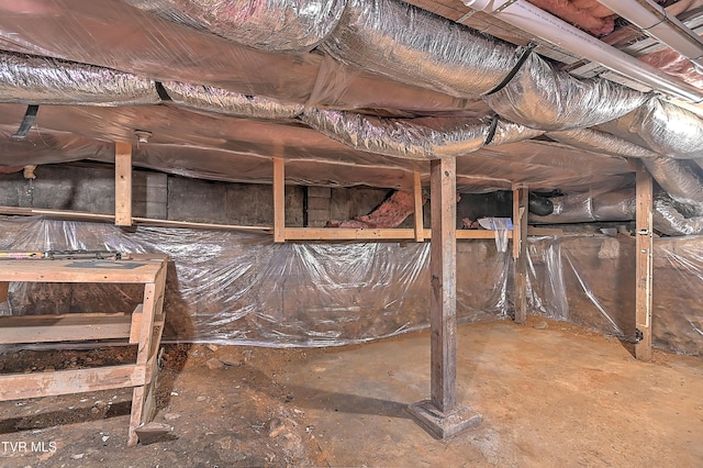 1401 Burgie St, Elizabethton, TN 37643 - view of basement