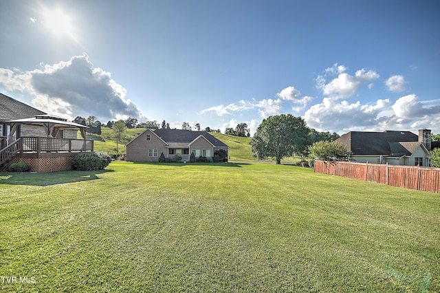 105 Morse Dr, Bristol, TN 37620 - view of yard featuring a gazebo