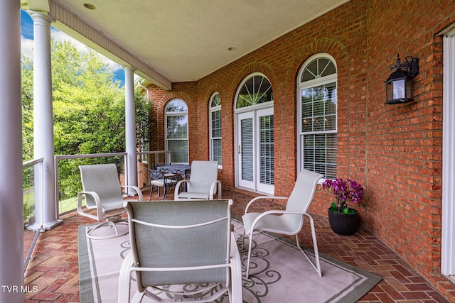 21390 Sheffield Ct, Abingdon, VA 24210 - view of patio / terrace featuring outdoor dining space
