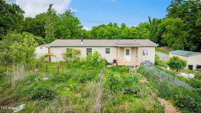 108 Richards Rd, Rogersville, TN 37857 - rear view of property featuring a wooden deck