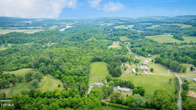 108 Richards Rd, Rogersville, TN 37857 - aerial view of property's location featuring mountains