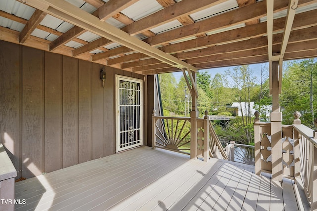 11316 Boggs Hollow Rd, Pound, VA 24279 - view of wooden deck