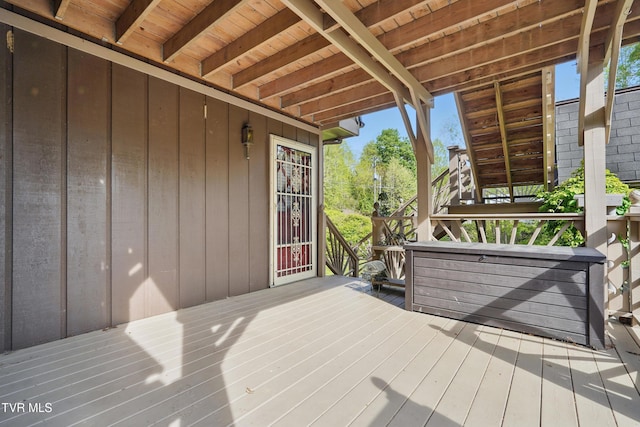 11316 Boggs Hollow Rd, Pound, VA 24279 - view of wooden terrace