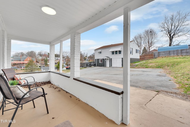 1241 Virginia Ave, Bristol, TN 37620 - view of patio with an outdoor structure