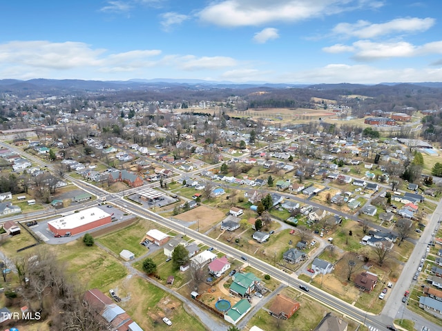 1241 Virginia Ave, Bristol, TN 37620 - aerial view of property's location featuring mountains