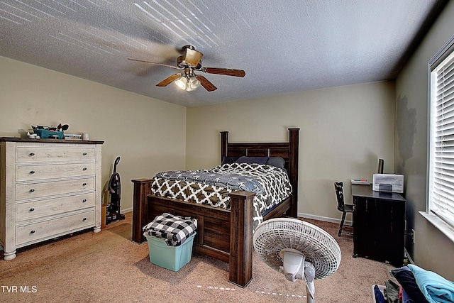 24 Lexington Ct Unit 6, Johnson City, TN 37615 - bedroom featuring light colored carpet, a ceiling fan, and baseboards
