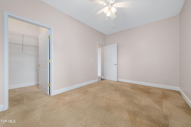 223 Avonlea Pl, Johnson City, TN 37604 - unfurnished bedroom featuring carpet flooring, baseboards, and a spacious closet