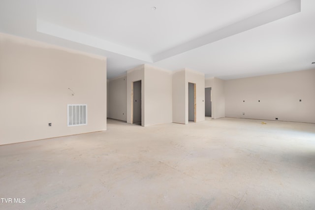 3313 Mckinley Rd, Johnson City, TN 37604 - spare room featuring unfinished concrete floors