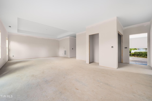 3313 Mckinley Rd, Johnson City, TN 37604 - empty room with a tray ceiling