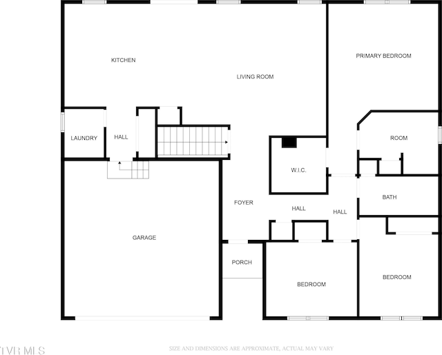 3313 Mckinley Rd, Johnson City, TN 37604 - view of floor plan / room layout