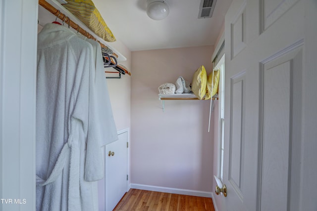 5621 John Gaines Blvd, Kingsport, TN 37664 - walk in closet with wood finished floors