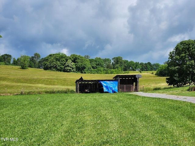 7083 Saint Clair Rd, Whitesburg, TN 37891 - view of grassy yard with a view of rural / pastoral area
