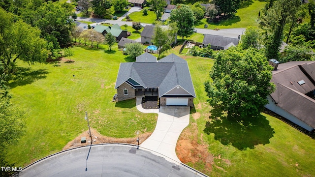 1 Sweetwood Dr, Johnson City, TN 37615 - aerial perspective of suburban area