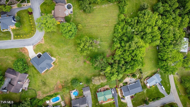 1 Sweetwood Dr, Johnson City, TN 37615 - aerial view of property's location with nearby suburban area