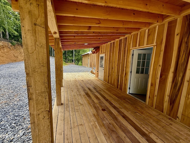 538 Punkton Rd, Del Rio, TN 37727 - view of deck