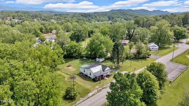 120 Stine St, Bristol, TN 37620 - aerial view of a forest and mountains