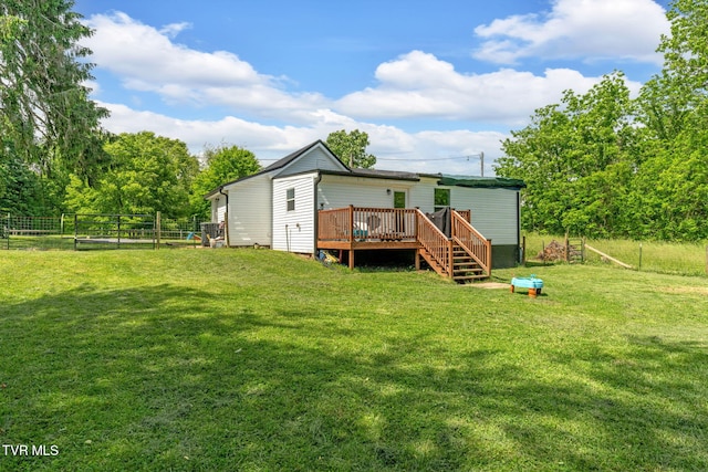 120 Stine St, Bristol, TN 37620 - back of house featuring a deck and stairway