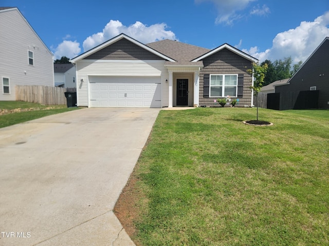 1202 Raccoon Ln, Piney Flats, TN 37686 - view of front facade with a garage and concrete driveway