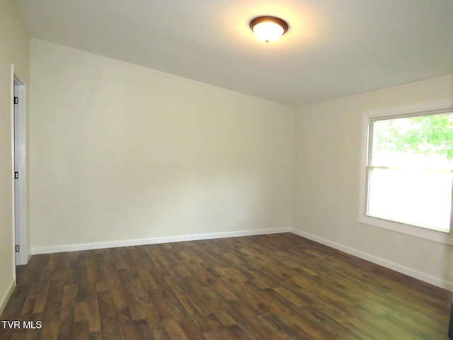 8929 Gateway Dr, Wise, VA 24293 - empty room featuring dark wood-style floors and baseboards