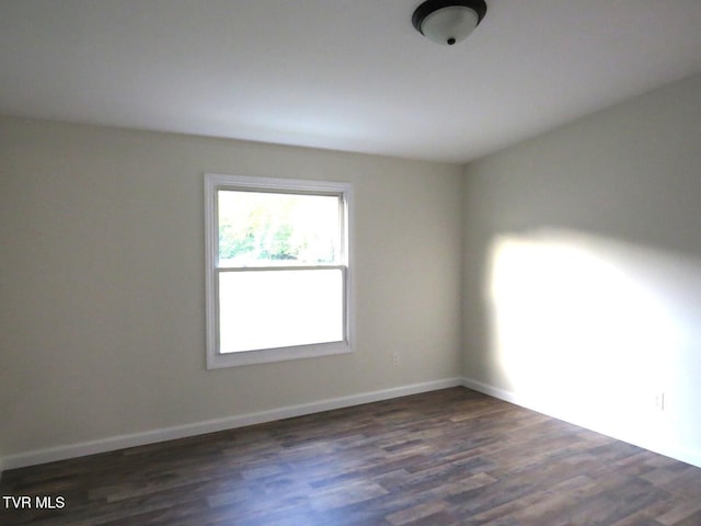 8929 Gateway Dr, Wise, VA 24293 - spare room featuring dark wood finished floors and baseboards