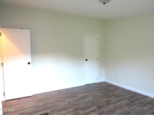 8929 Gateway Dr, Wise, VA 24293 - unfurnished room with dark wood-style flooring and baseboards