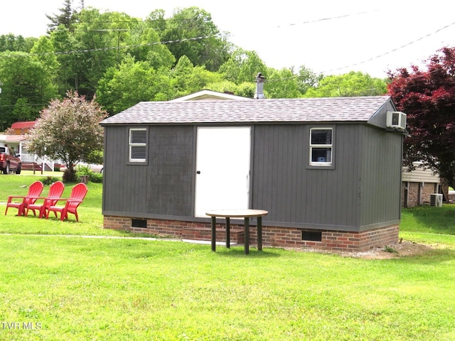 8929 Gateway Dr, Wise, VA 24293 - view of outbuilding featuring central air condition unit