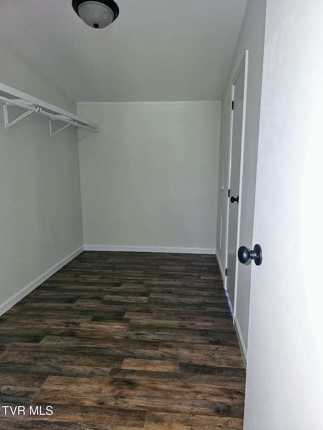 8929 Gateway Dr, Wise, VA 24293 - walk in closet featuring dark wood-type flooring
