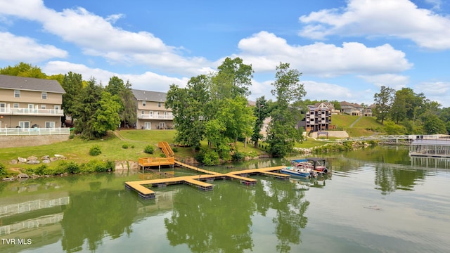 38 Lake Village Ct Unit 38, Johnson City, TN 37601 - dock with a water view