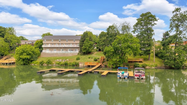 38 Lake Village Ct Unit 38, Johnson City, TN 37601 - dock area with a water view