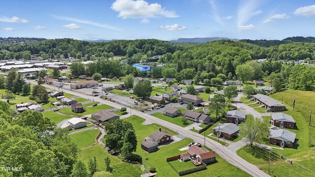 744 NE Hurricane Rd, Wise, VA 24293 - aerial perspective of suburban area with a forest