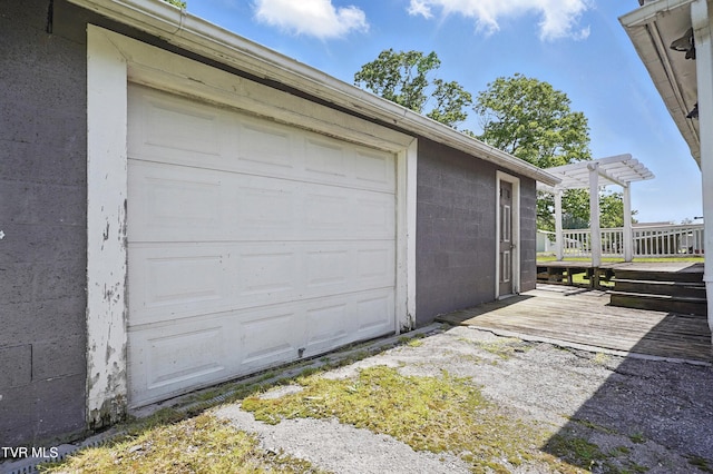 744 NE Hurricane Rd, Wise, VA 24293 - view of garage