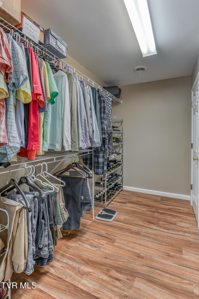 620 Glen Oaks Pl, Johnson City, TN 37615 - spacious closet with wood finished floors