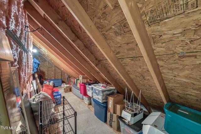 620 Glen Oaks Pl, Johnson City, TN 37615 - view of unfinished attic