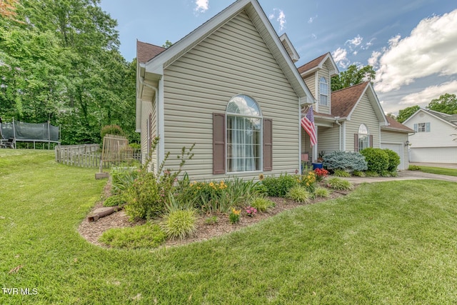 620 Glen Oaks Pl, Johnson City, TN 37615 - view of home's exterior with an attached garage and a shingled roof