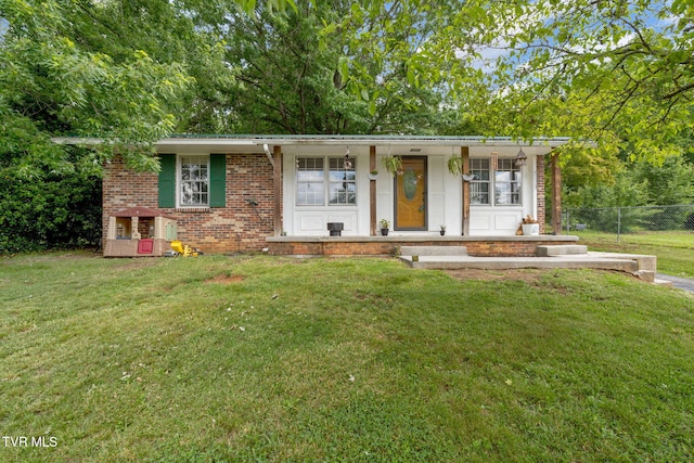 324 Reservoir St, Bristol, VA 24201 - view of front of home with a porch and brick siding