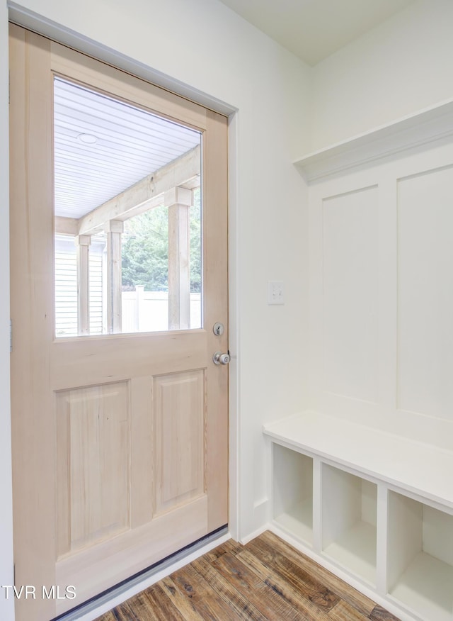 408 Levelin St, Erwin, TN 37650 - mudroom featuring wood finished floors