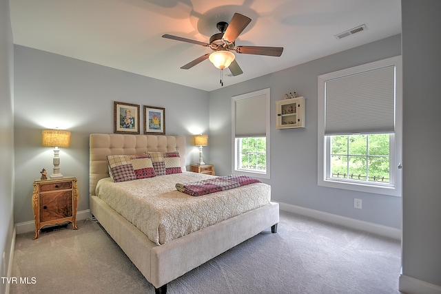410 Grovemont Pl, Piney Flats, TN 37686 - carpeted bedroom featuring baseboards and a ceiling fan