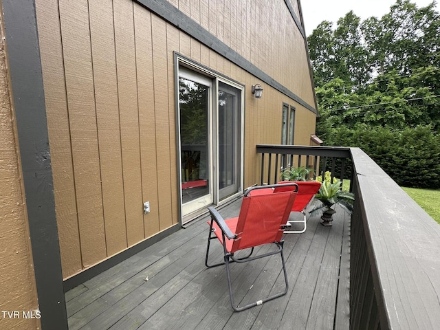 516 Fleetwood Ct Unit F, Kingsport, TN 37660 - view of wooden terrace